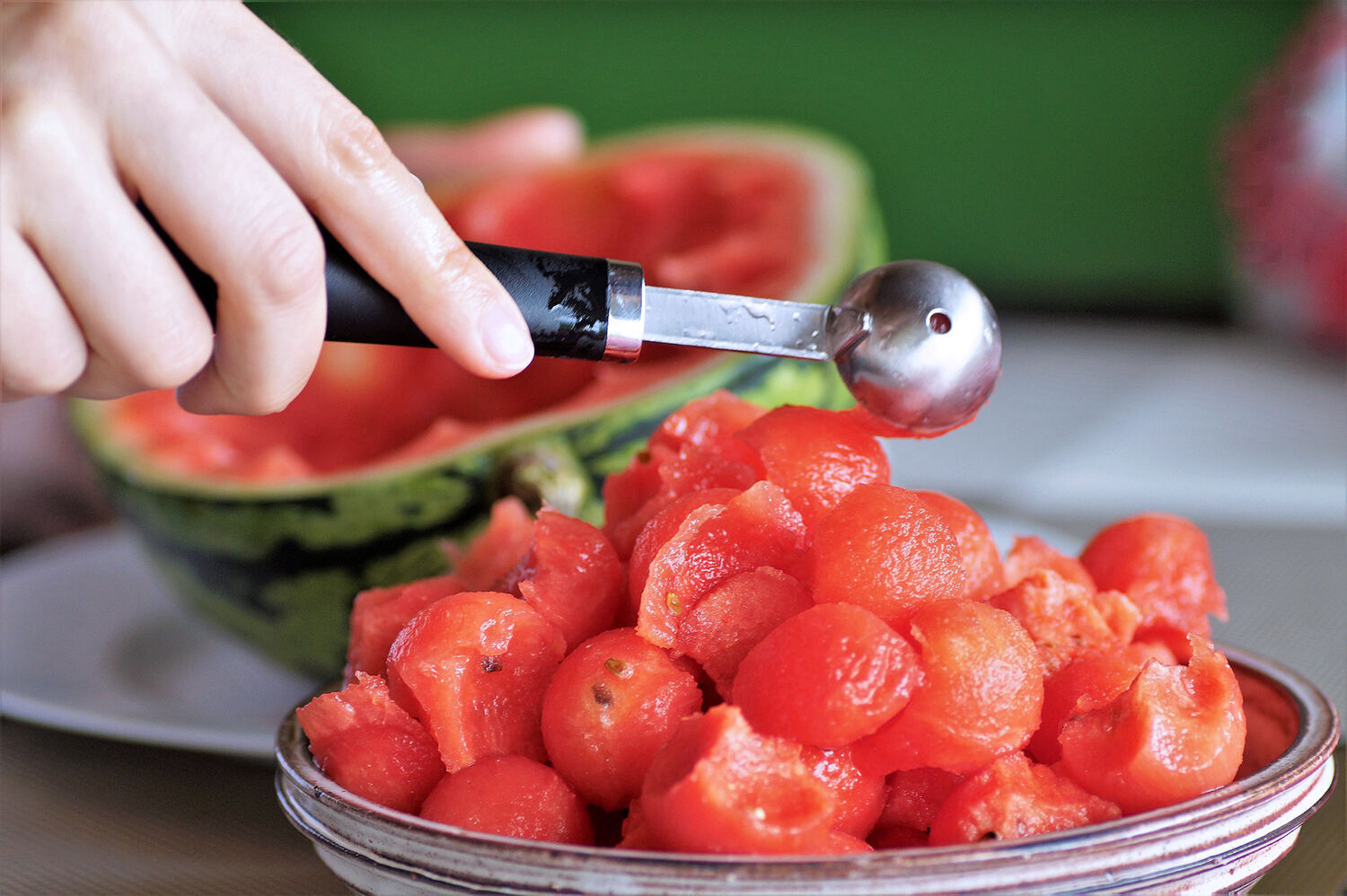 Watermelon balls